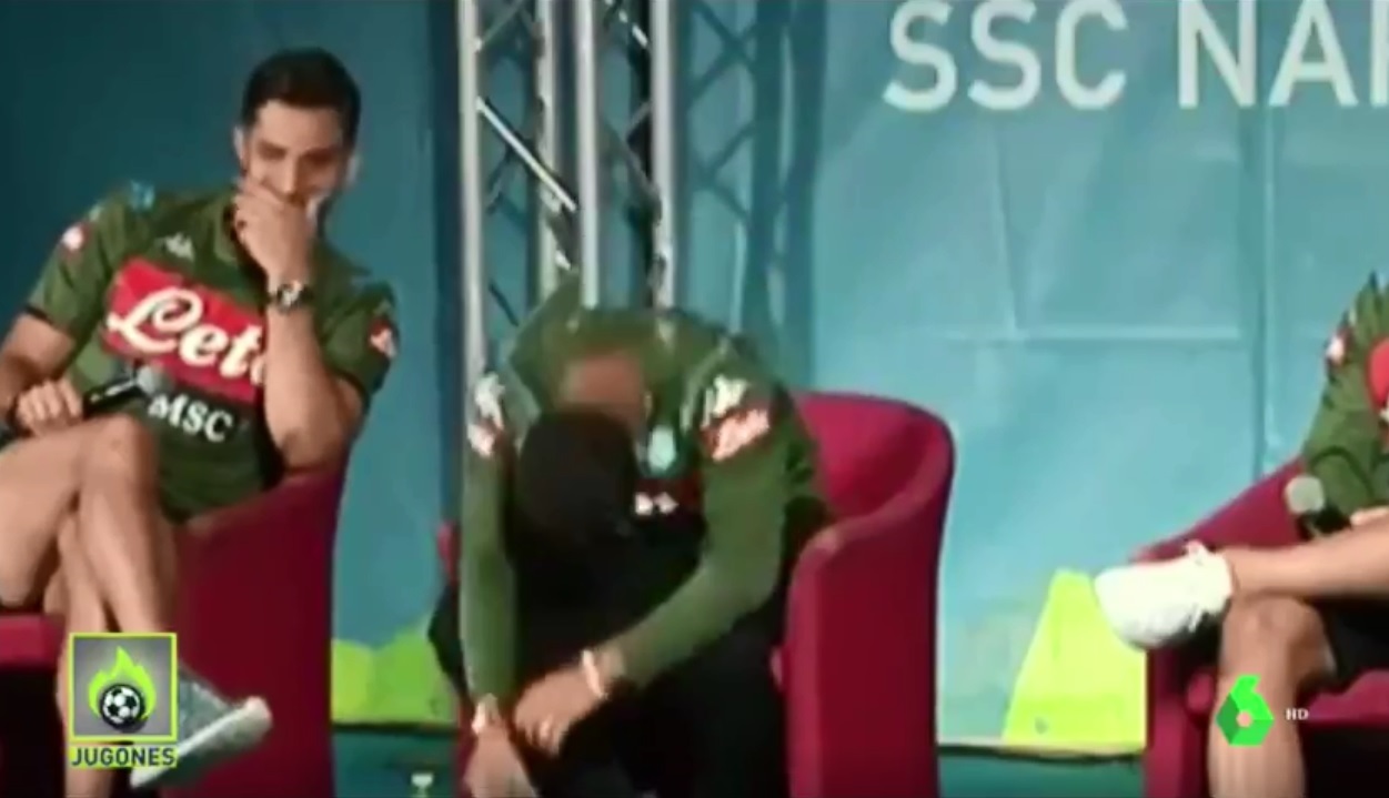 El divertido troleo de Ancelotti a Insigne: “¿Por qué en la selección juegas mejor?”