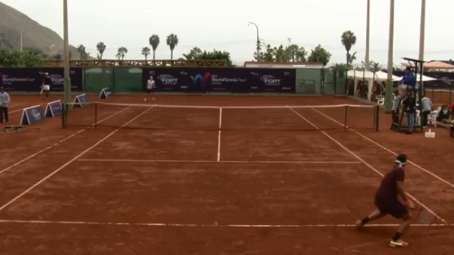 Bastián Malla sucumbió en primera ronda del M25 de Lima