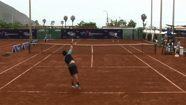 Matías Soto fue eliminado en cuartos de final del M25 de Lima