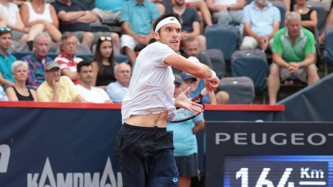 Leonardo Mayer se despidió en cuartos de final en Umag