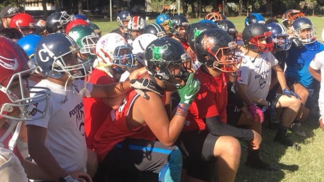 Head coach de la Roja de fútbol americano: Este deporte está creciendo a paso firme en Chile