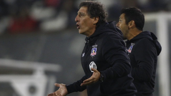 El equipo que trabajó Mario Salas en Colo Colo para el duelo de vuelta contra Barnechea