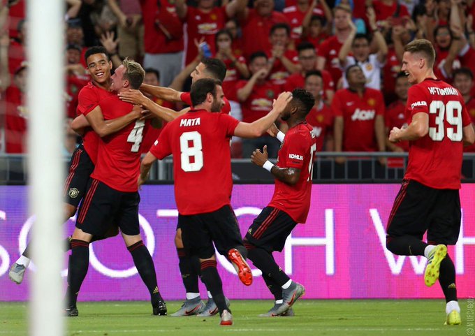 Manchester United derrotó a Inter de Milán en la International Champions Cup