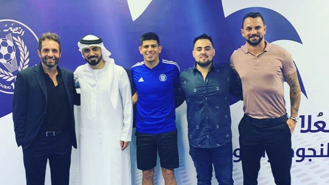 Esteban Pavez y su presentación en Al Nasr: Estoy muy ilusionado, gracias por confiar en mí