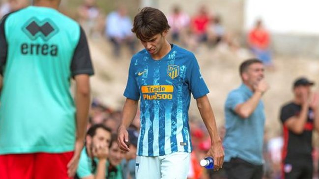El fichaje de 126 millones de euros quedó tocado: Joao Félix tuvo amargo debut con Atlético Madrid