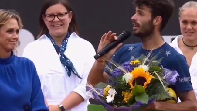 Rival de Jarry en la final de Bastad dio un discurso en “spanglish” tras su derrota