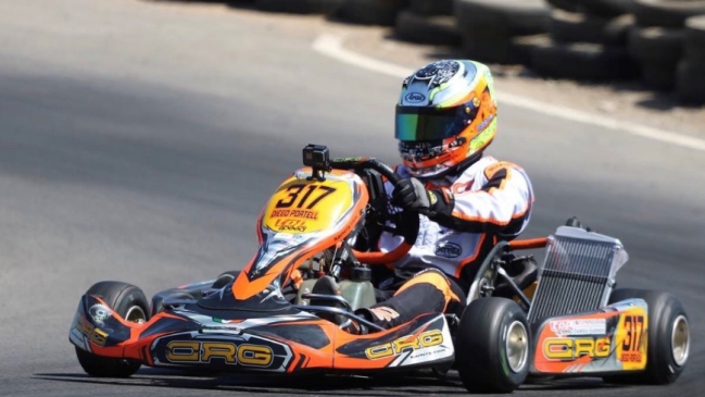 Diego Portell se coronó campeón del Torneo Nacional de Karting