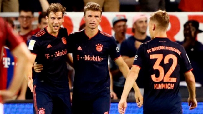 Bayern Munich venció con lo justo a AC Milan en encuentro de pretemporada