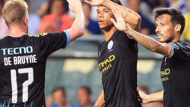 Manchester City goleó a Kitchee en amistoso de pretemporada