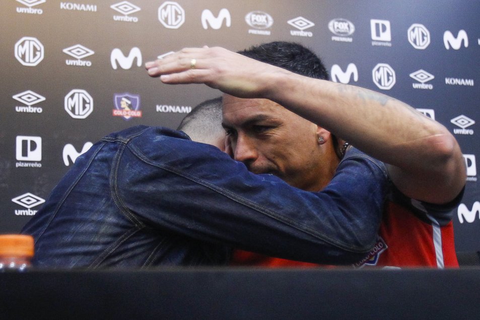 Figuras del plantel acompañaron a Agustín Orion en su despedida de Colo Colo