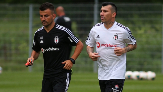 Gary Medel se incorporó a los trabajos de Besiktas en Austria