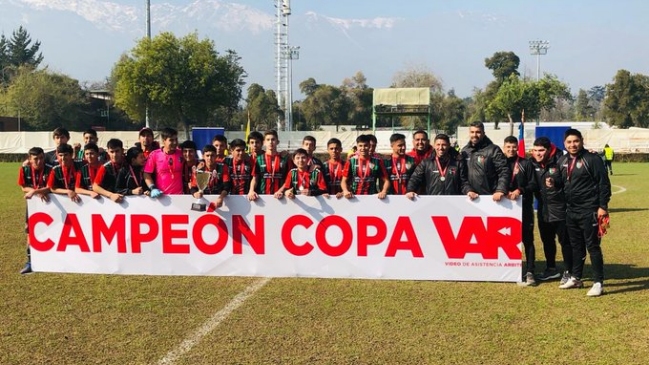 Palestino se alzó campeón en la sub 15 y sub 16 en la Copa VAR