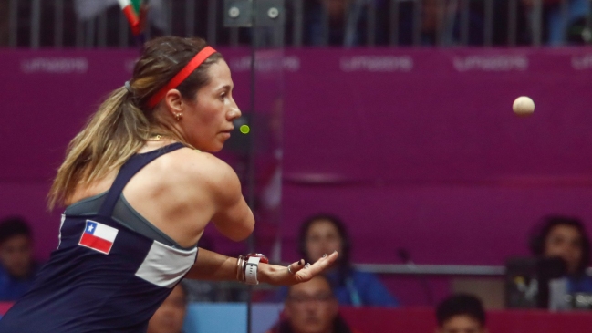 Chilenas se despidieron en cuartos de final del squash individual de los Juegos Panamericanos