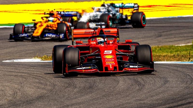 Sebastian Vettel lideró las primeras prácticas libres en Hockenheim