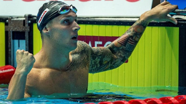 Caeleb Dressel quebró otro récord del legendario Michael Phelps