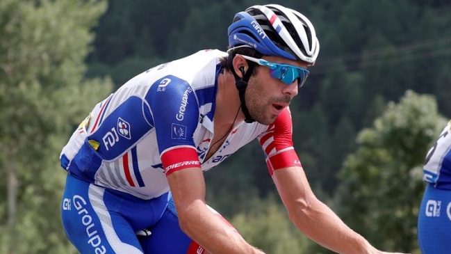 Las lágrimas de Thibaut Pinot cuando abandonó el Tour de Francia por lesión