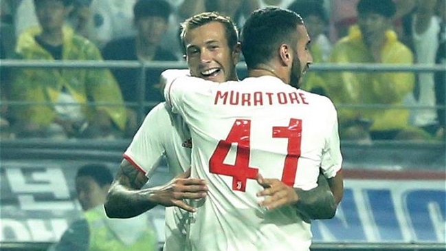 Juventus reaccionó y evitó un bochorno ante el equipo de estrellas de la liga coreana