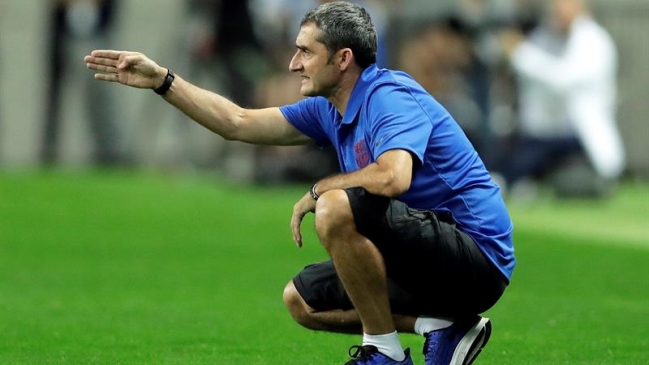 Ernesto Valverde abrió la opción para el fichaje de un lateral izquierdo en Barcelona