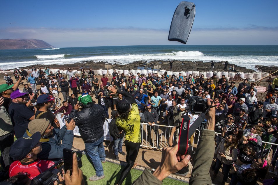 La Ola “El Gringo” hizo vibrar a los participantes en el Arica Bodyboard Culture 2019