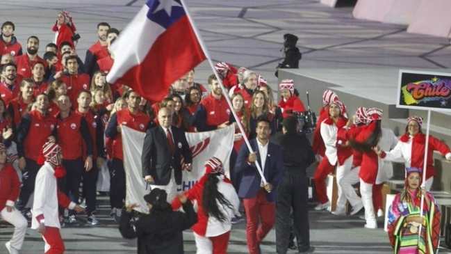 El colorido desfile del Team Chile en la Ceremonia Inaugural de los Panamericanos de Lima 2019
