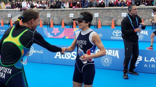 Bárbara Riveros se quedó con el quinto lugar en el triatlón de los Juegos Panamericanos