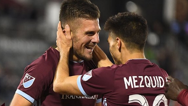 Diego Rubio anotó en derrota de Colorado Rapids ante San Jose Earthquakes por la MLS
