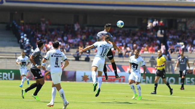 Juan Delgado fue titular en derrota de Necaxa ante Pumas UNAM