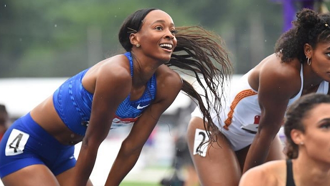 Estadounidense Dalilah Muhammad rompió el récord mundial de los 400 metros vallas femeninos
