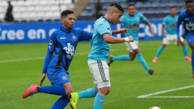 Zulia aprovechó los goles de visita y eliminó a Sporting Cristal de la Copa Sudamericana