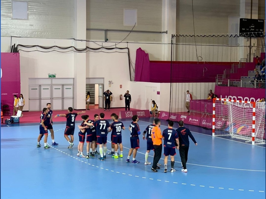 Selección chilena de balonmano debutó con triunfo en los Juegos Panamericanos