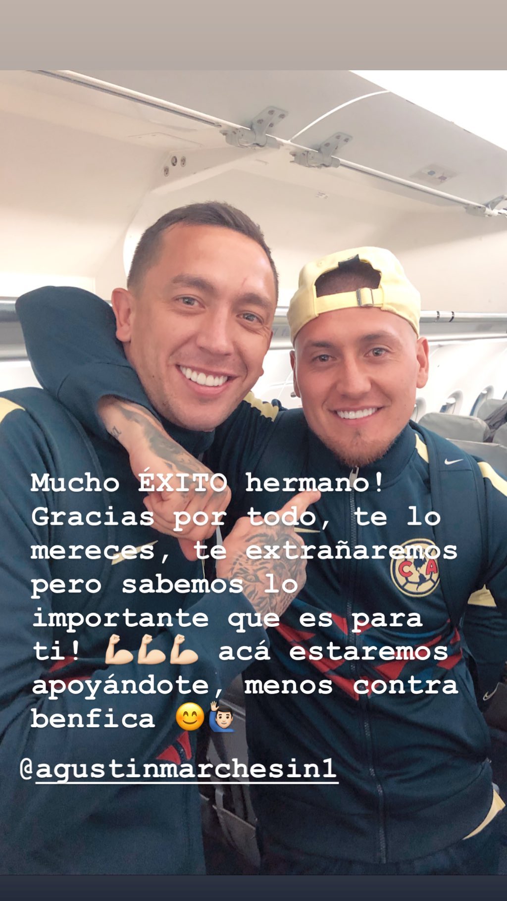 Nicolás Castillo despidió a Agustín Marchesín: Se va el mejor arquero de México, por lejos