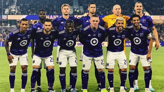 Las estrellas de la MLS con Rooney e Ibrahimovic cayeron ante Atlético de Madrid