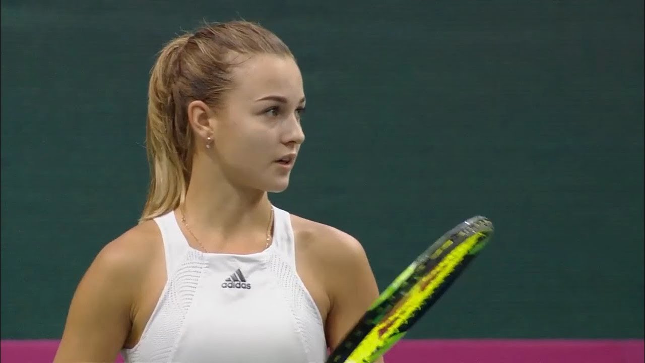 Anna Kalinskaya dio la sorpresa y eliminó a Mónica Puig en el WTA de Washingto