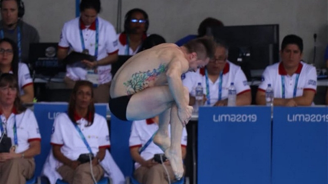 Donato Neglia accedió a la final de clavados en los Juegos Panamericanos