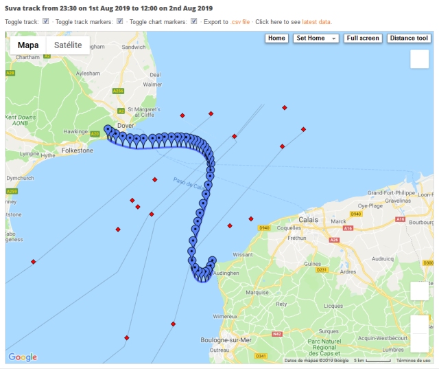 Bárbara Hernández hizo historia al cruzar a nado el Canal de la Mancha
