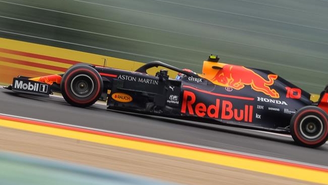 Gasly y Verstappen dominaron con Red Bull el lluvioso segundo ensayo en Hungría