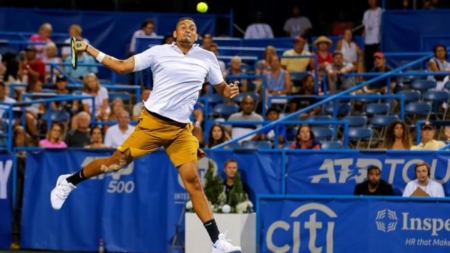 Stefanos Tsitsipas y Nick Kyrgios se verán las caras en semifinales del ATP de Washington