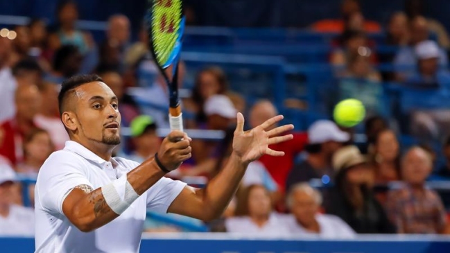 El sensacional punto que ganó Nick Kyrgios en los cuartos de final de Washington