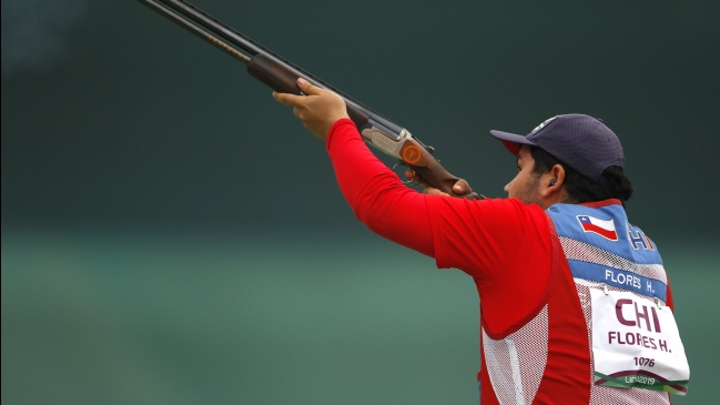 Héctor Flores quedó eliminado en las finales del tiro skeet en los Panamericanos