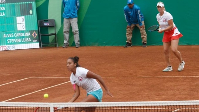 Alexa Guarachi y Daniela Seguel perdieron la definición por el bronce en el dobles femenino
