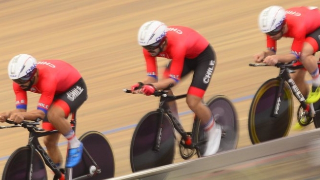 ¡Bronce para Chile! La cuarteta masculina se quedó con el tercer lugar en el ciclismo pista