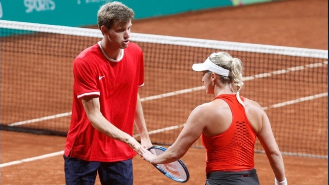 ¡Oro para Chile! Jarry y Guarachi vencieron a Bolivia y dominaron el dobles mixto en Lima