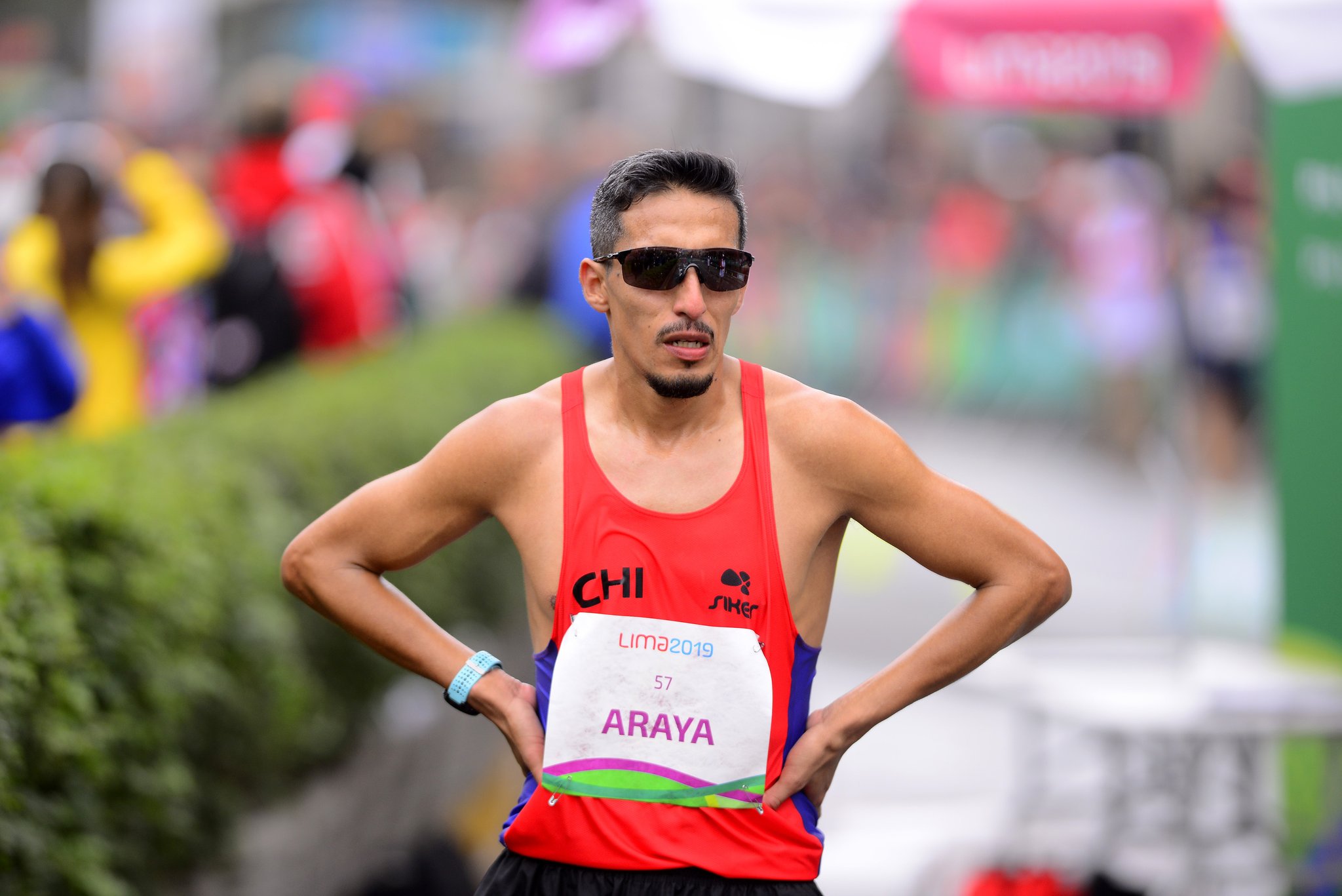 Yerko Araya finalizó undécimo en la marcha atlética en los Juegos Panamericanos