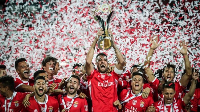 Los golazos que le dieron a Benfica el título de “supercampeón” de Portugal