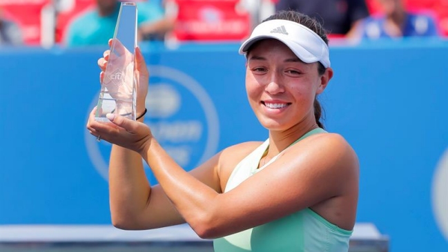 Jessica Pegula inauguró su palmarés a costa de Camila Giorgi en Washington