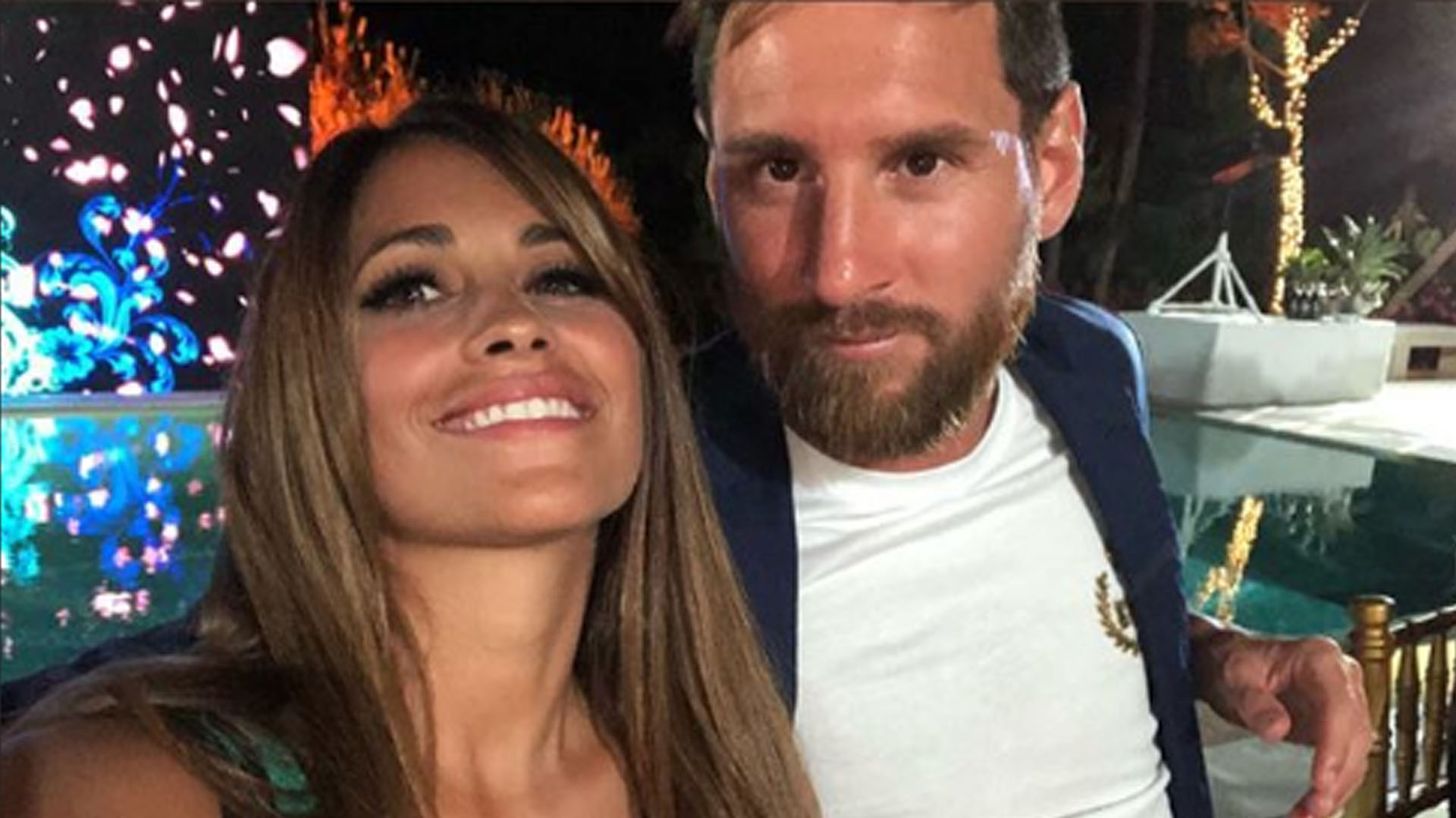 El video viral de Messi y su mano “traviesa” con Antonella Rocuzzo