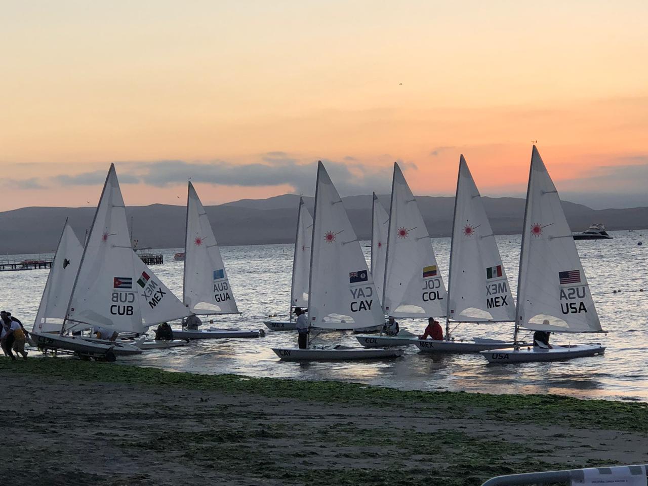 Velero chileno “El Doctorado” marcha segundo en la clase lightning de Lima 2019