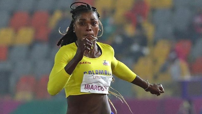 Caterine Ibargüen abandonó los Panamericanos por una molestia física