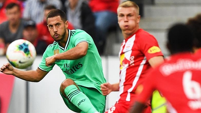 Real Madrid ganó amistoso ante Red Bull Salzburg con golazo de Eden Hazard