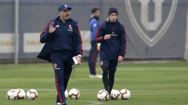 La primera formación que paró Caputto en la U